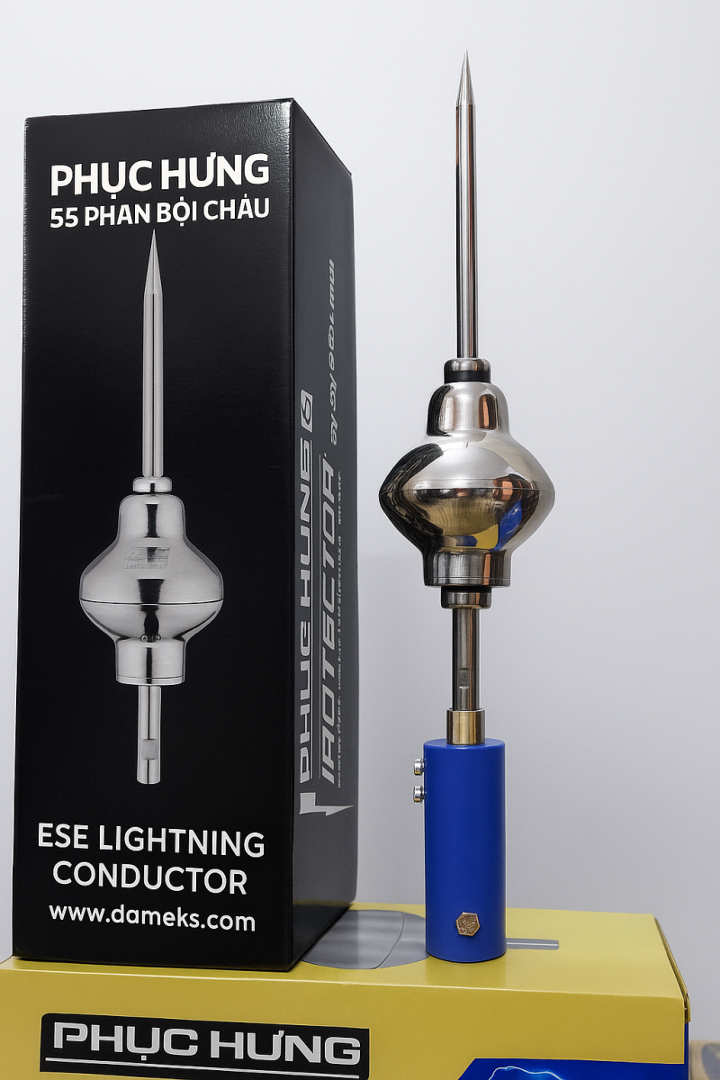 Kim Thu Sét Protector DP 50 - Giải Pháp Chống Sét Toàn Diện Cho Mọi Công Trình Tại Nghệ An